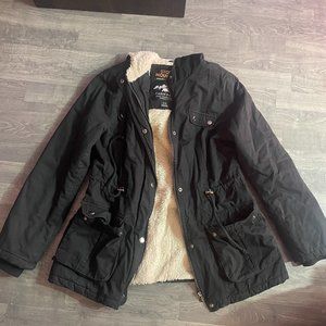 Winter jacket with fleece lining